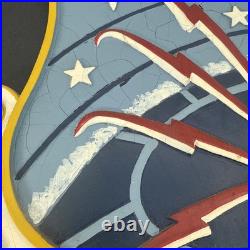 RARE Vintage 15 US Air Force Communications Service Plaque AFCS AFCC Fiberglass