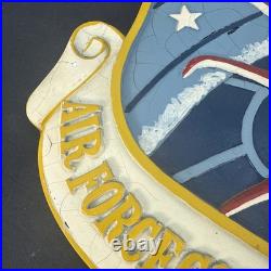 RARE Vintage 15 US Air Force Communications Service Plaque AFCS AFCC Fiberglass