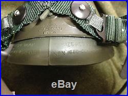 RARE! Vintage USAF ROKAF MBU-5/P Scott OXYGEN MASK US Korea Military Gear