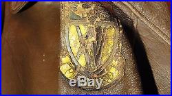 Rare Ww2 Army Air Force Bomber Jacket-777th Bombardment Squadron-named-patches