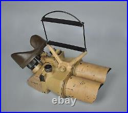 RARE WWII German 10x80 Luftwaffe Flak Binoculars Doppelfernrohr WW2 CRO Fuess