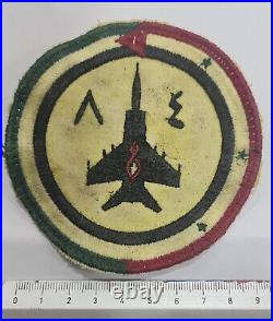 Rare 1980 IRAQI AIR FORCE patch MIG-25 FOXBAT 84 sqd Saddam era