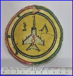 Rare 1980 IRAQI AIR FORCE patch MIG-25 FOXBAT 84 sqd Saddam era