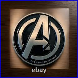 Rare 2012 Marvel Avengers Military Challenge Coin Army Navy Marines USAF USCG