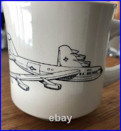 Rare B-52 Stratofortress Coffee Mug Cup U. S. Air Force 1991 Vintage Military
