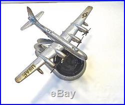 Rare Boeing USAF B 50D Superfortress Airplane Model by Allyn Sales Co No Reserve