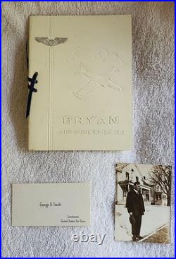 Rare Bryan Air Force Base U. S. Air Force Pilot School 1952 Graduation Invitation