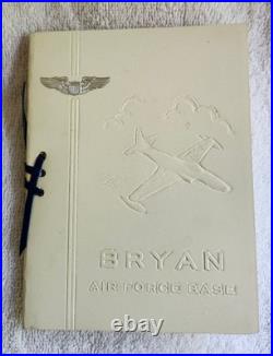 Rare Bryan Air Force Base U. S. Air Force Pilot School 1952 Graduation Invitation