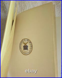 Rare Bryan Air Force Base U. S. Air Force Pilot School 1952 Graduation Invitation