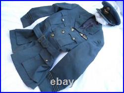 Rare Early WWII Battle of Britain 1939 RAF Officers Tunic and Peaked Cap