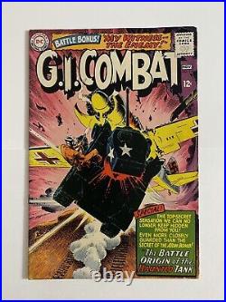 Rare G. I. Combat #114 (DC Comics 1965) SILVER AGE The Haunted Tank! VF