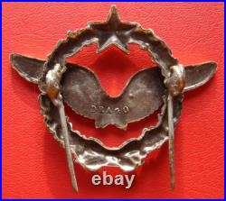 Rare Old Model France Air Force Pilot Badge Drago