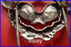 Rare Old Model France Air Force Pilot Badge Drago
