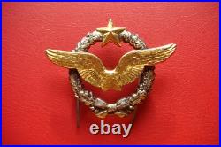 Rare Old Model France Air Force Pilot Badge Drago
