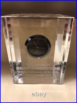 Rare Primex 9th Annual USAF Marathon Clock, Wright-Patterson AFB, Sept. 17, 2005