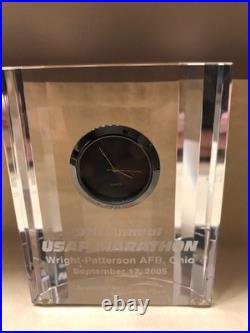 Rare Primex 9th Annual USAF Marathon Clock, Wright-Patterson AFB, Sept. 17, 2005