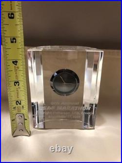 Rare Primex 9th Annual USAF Marathon Clock, Wright-Patterson AFB, Sept. 17, 2005