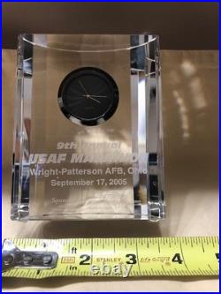 Rare Primex 9th Annual USAF Marathon Clock, Wright-Patterson AFB, Sept. 17, 2005