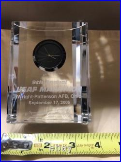 Rare Primex 9th Annual USAF Marathon Clock, Wright-Patterson AFB, Sept. 17, 2005