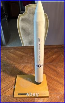 Rare USAF Martin Marietta Peacekeeper Prototype Employee Desk Model Plastic