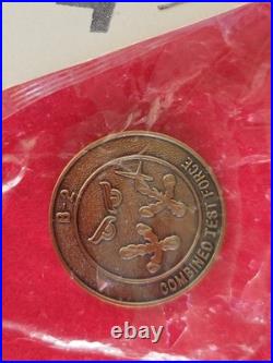 Rare USAF Northrop Grumman B-2 Spirit Test Team Serialized Challenge Coin AV-3