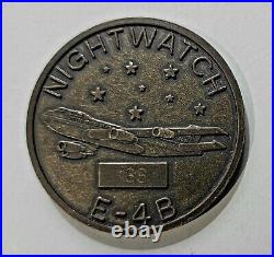 Rare Us Air Force Reaper Doomsday Aircrew Member Nightwatch E-4b Challenge Coin