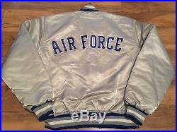 Rare Vintage Air Force Falcons Starter Satin Jacket Size XL USA Made