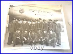 Rare Vintage Photo United States Air Force Amarillo Texas Pilots Signed