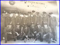 Rare Vintage Photo United States Air Force Amarillo Texas Pilots Signed