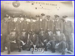 Rare Vintage Photo United States Air Force Amarillo Texas Pilots Signed