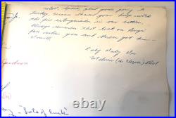 Rare Vintage Photo United States Air Force Amarillo Texas Pilots Signed