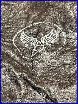 Rare Vintage Us Air Force Flying Leather Gloves Summer Type B-3a Pilot