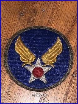Rare WW2 Air Force OD Border Patch