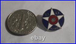 Rare WW2 U. S A. F Retired Air Force Enamel Pin