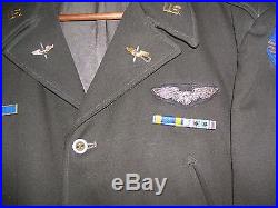 Rare WWII AAF Air Force British Made ETO Officers 8th AF Jacket (40R)