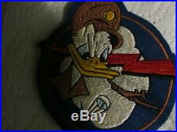 Rare Ww2 Us 13th Air Force Donald Duck Squadron Patch 66 Troop Carr