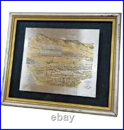 Reed & Barton US Air Force Academy Cadet Area Damascene Etching Limited Edition