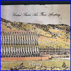 Reed & Barton US Air Force Academy Cadet Area Damascene Etching Limited Edition