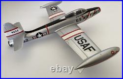 Republic F-84 Jet Fighter built model USAF United States Air Force