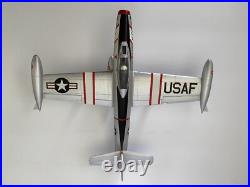 Republic F-84 Jet Fighter built model USAF United States Air Force Republic F-84 Jet Fighter built model USAF United States Air Force