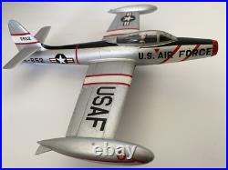 Republic F-84 Jet Fighter built model USAF United States Air Force