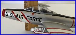 Republic F-84 Jet Fighter built model USAF United States Air Force