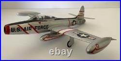 Republic F-84 Jet Fighter built model USAF United States Air Force