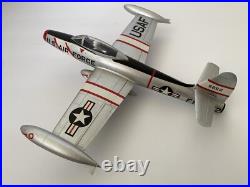 Republic F-84 Jet Fighter built model USAF United States Air Force