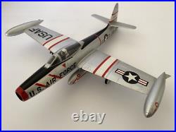 Republic F-84 Jet Fighter built model USAF United States Air Force
