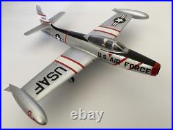 Republic F-84 Jet Fighter built model USAF United States Air Force