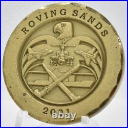 Roving Sands 2001 Challenge Coin 8th Air Force Barksdale AFB Louisiana