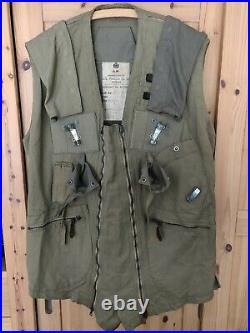 Royal Air Force GQ combined pattern flying suit / parachute harness