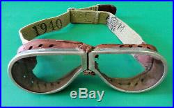 Royal Air Force Mk II Flying Goggles- Cased 1940