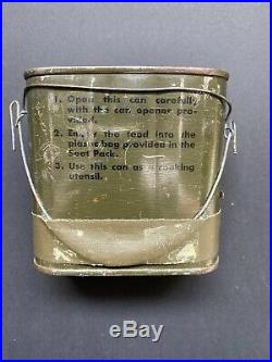 Royal Canadian Air Force WW2 Food Packet Survival Ration Sealed WithContents MRE